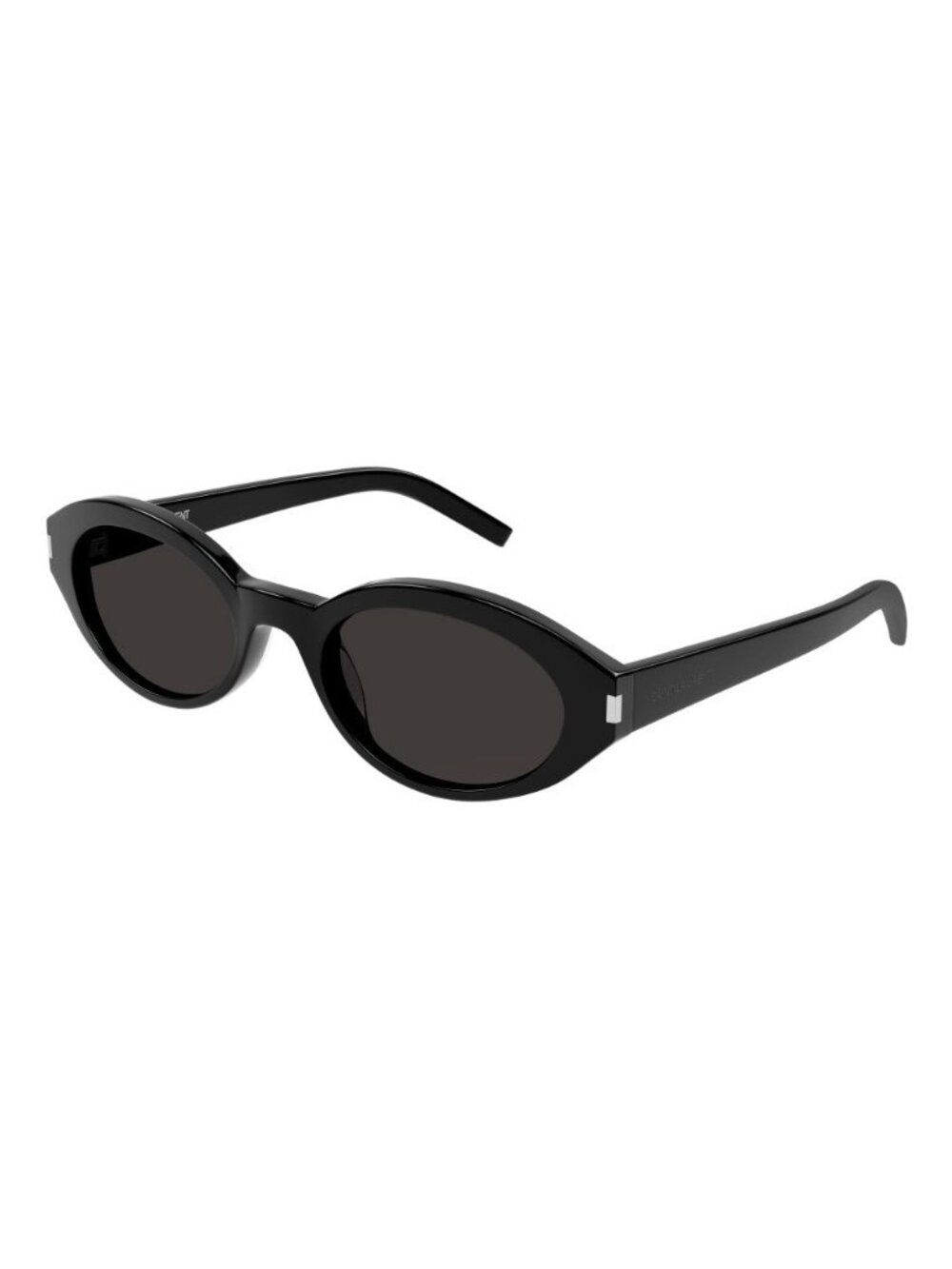 New Saint Laurent Women's Sunglasses Black Round Lens Acetate Frame SL 567 001